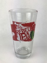 Samuel Adam&#39;s Beer Rebel Ipa Pint Glass Barware Boston - £10.14 GBP