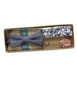 Original Penguin Bow Tie Set Includes Tie, Lapel Pin, and Pocket Square New - $37.74 CAD