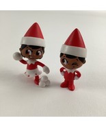 Elf On The Shelf Mini 2.5&quot; Figures Topper Lot Snowball Fight Christmas Toy - $20.24 CAD
