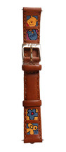 Disney Winnie the Pooh Squares leather Honey Flower Bee 14mm watchband D... - $8.95