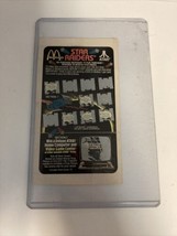 Rare Vintage Atari &amp; Mc Donalds Promo Star Raiders Scratch Card - £67.01 GBP