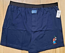 Disney Disneyland Resorts Goofy Licensed Men&#39;s Boxer Shorts Blue Large N... - £15.81 GBP