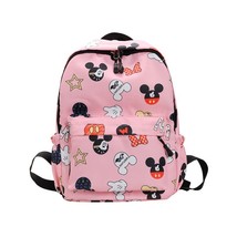 Disney Children&#39;s School Bag Cartoon Mickey Gift Small School Bag Cute Backpack  - £23.83 GBP