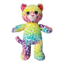 Build-a-Bear Lisa Frank Cat SINGING Kitty Rainbow Leopard Plush Disney Princess - £22.22 GBP