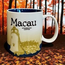 Starbucks 2012 MACAU Global Icon Collectors Series 16 oz Coffee Cup EUC - $21.77