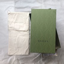 Gucci shoe box with dust bag empty green - $21.68