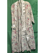 Cachet Long Robe w/pockets tie closure w/ ribbon belt - $17.86