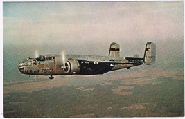 Postcard North American B 25 Mitchell Medium Bomber - $4.94