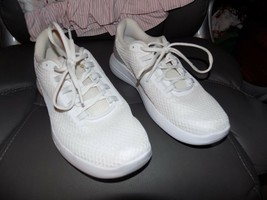 Nike Lunar converge Running Shoes White 852462-100 Size 9.5 Men&#39;s EUC - $73.00