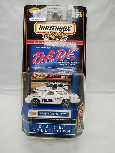 Matchbox Collectibles D.A.R.E Crown Victoria Diecast Police Department Car - $17.81