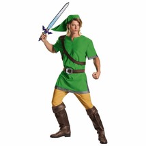 Licensed World Of Nintendo The Legend Of Zelda Link Adult Costume Size X-LARGE - £23.71 GBP