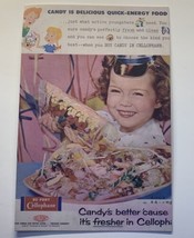 Du Pint Cellophane Candy Is Fresher VINTAGE STYLE Advertisement Postcard... - £3.87 GBP