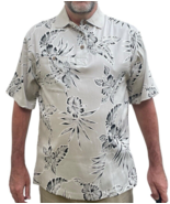 Monterey Club Golf Shirt Short Sleeve Polo M Silk Lycra Island Collectio... - £15.02 GBP