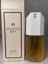 Gucci No. 3 EDT eau de toilette 60ml 2 oz - 130525 - $78.21