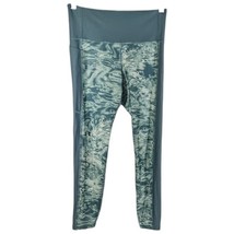 UNDER ARMOUR LEGGINGS AQUA Green Teal Womens Medium 28x25 Yoga Capri Unique - $29.21