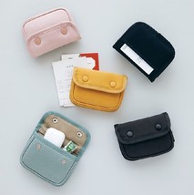 Credit Card Case Pocket Wallet Coin Purse Pouch Snap Button Type - Made ... - $18.05+