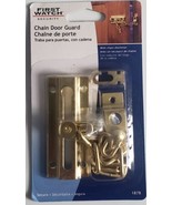 First Watch Brass Chain Door Guard with Chain Shortener LOT of 3 - £12.01 GBP