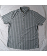 ABERCROMBIE AND FITCH MEN&#39;S BUTTON UP FRONT SHORT SLEEVE CASUAL SIZE LAR... - £12.59 GBP