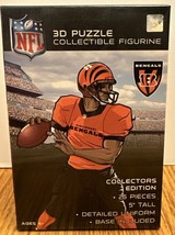 Cincinnati Bengals 3D PUZZLE Collectible Figure w/ Base NFL Football Player 5&quot; - £7.85 GBP