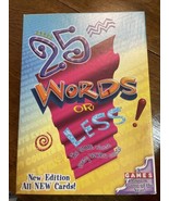 25 Words or Less Board Game (2000) NEW SEALED Cards Free Shipping! Made ... - £39.83 GBP