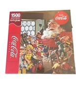 Springbok Santa&#39;s Workshop Coca-Cola 1500 Piece Jigsaw Puzzle NEW - $32.76 CAD