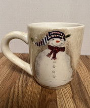 Sakura Christmas Snowmates Cream Coffee Mug 4 1/4" High - $14.95