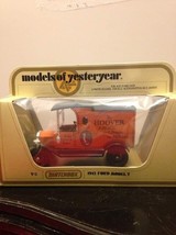 1912 Ford Model T The Hoover Matchbox Models Of Yesteryear Mint In Box - $9.99