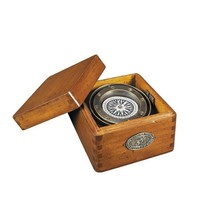 Lifeboat Compass with Wood Box - £78.65 GBP
