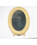 OLD CELLULOID PICTURE FRAME FRUMPY FARM WIFE LAUNDRY DAGUERREOTYPE TINTY... - £28.90 GBP