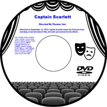 Captain Scarlett 1953 DVD Film Animation Richard Greene Leonora Amar Nedrick You - £3.91 GBP