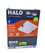 Halo Ultra Thin Downlight LED 4&quot; Direct Ceiling Mount - £6.90 GBP