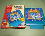 Sonic the Hedgehog&#39;s Gameworld Sega Pico Cartridge and Case - £105.73 GBP