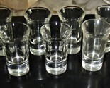 Clear Glass Shot Glasses - Set of 7 - - $9.75
