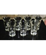 Clear Glass Shot Glasses - Set of 7 - - $9.75