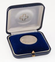 1977 Switzerland Commemorative 5 Franc Johann Pestalozzi Coin w/ Case - €49,19 EUR