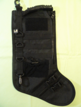 LAPG MOLLE Elite Tactical Christmas Stocking BLACK W/ INSERT OPENING - $26.99