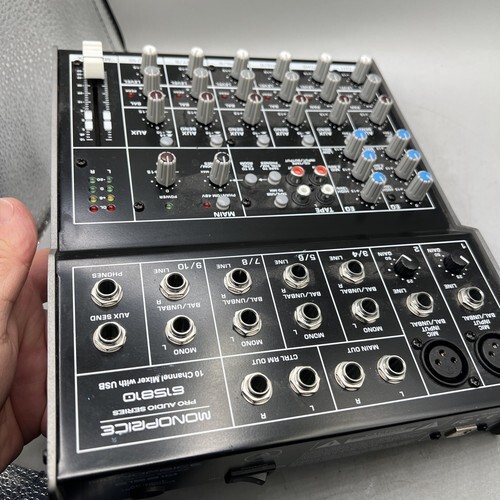 Monoprice Pro Audio Series 615810  10 Chanel Mixer With USB Item image 10
