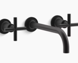 Kohler T14414-3-BL Purist Wall-Mount Bathroom Faucet Trim - Matte Black ... - £277.26 GBP