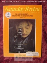 Saturday Review August 19 1967 Chinese University C T Hu James D. Koerner - £6.90 GBP
