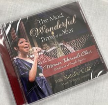 The Most Wonderful Time Of The Year Natalie Cole CD 2010 Mormon Tabernacle Choir - £7.36 GBP