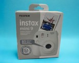 FujiFilm Instax Mini 9 &quot;Polaroid&quot; Camera with Selfie Mirror Smoky White ... - $48.99