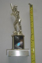 Lot Of 8 Girls Softball Baseball Trophy - $49.98