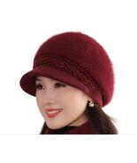 Ladies Winter Warm Knitted Double-Layer Thickened Cold-Proof Hat Outdoor... - $33.99