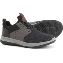 Skechers Mens Delson-Camben Shoes,Black/Grey,11M - $89.99
