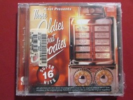 Those Oldies But Goodies K-TEL 16 Super Hits RE-RECORDED 2002 Sealed Cd 3747K - $13.37