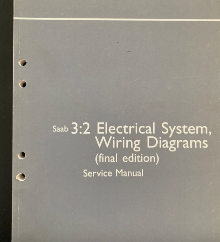 2004 Saab 9-3 Sport Sedan Électrique Système Câblage Diagrammes Service ... - $54.59