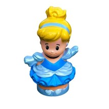 Little People Cinderella Princess Figure In Blue Ball Gown Disney Fisher Price - £5.34 GBP