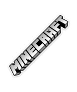Minecraft Logo Sticker Vinyl Decal Waterproof Retro Gaming Console Gamer... - $4.50+