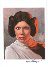 Joe Corroney SIGNED Star Wars Mini Comic Art Print ~ Princess Leia New Hope - £12.68 GBP