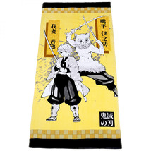 Demon Slayer: Kimetsu No Yaiba Zenitsu and Inosuke Edo No Geijutsu Towel... - £24.30 GBP